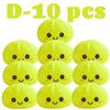 Luminous Colored Steamed Dumpling Squeezing Toy Soft Decompression Colored Lamp Luminescence For Anxiety And Bedroom Decoration