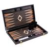 Engelhart- 250545 - 18 Inch Luxury Backgammon - Ebony Veneer and Varnish - Brown