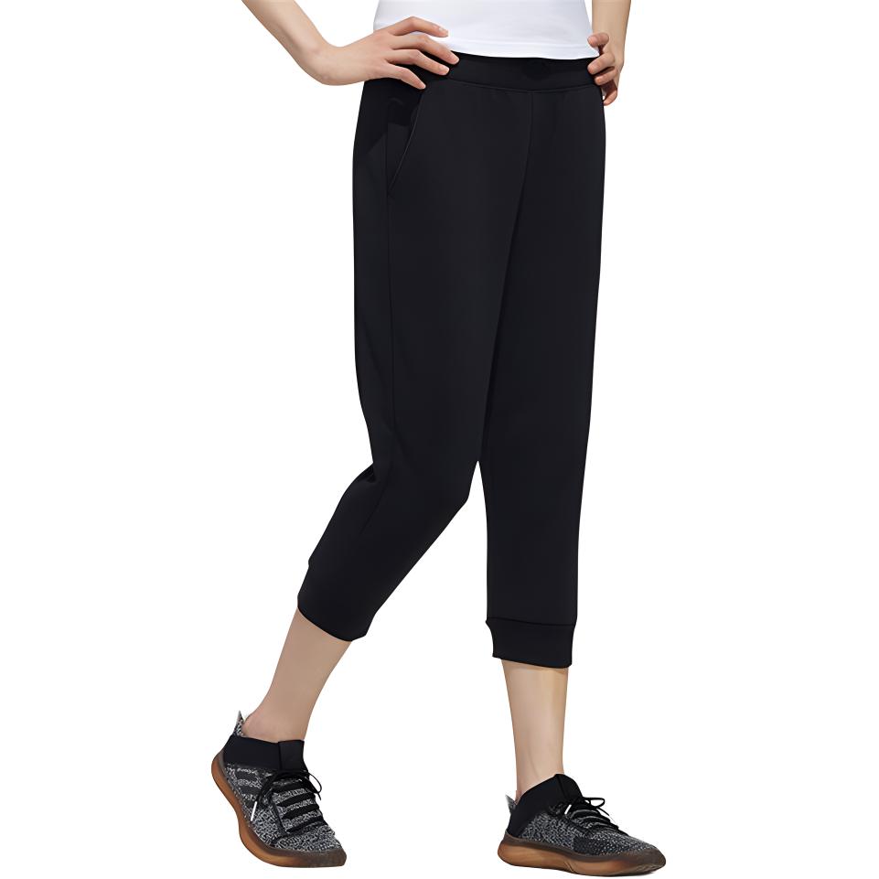 adidas Спортивные капри PT 3/4, женские брюки, черные DY8603