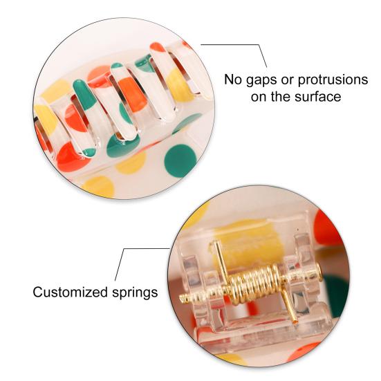 Dot Print Anti-slip Teeth Ring Pvc 1 Pc