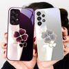 Клевер Зеленый Розовый Для Samsung Galaxy Note 8 9 S10 Plus S20 S21 FE S23 Ultra A70 72 73 50 51 52 53 Закаленное Стекло Чехол для Телефона