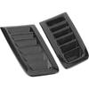 Intake Scoop Bonnet Vent Hood Air Vent Trim Cover 2pcs Universal Bonnet Air Vents Engine Hood Car Exterior Parts For Rs Mk2 Style(carbon Fiber)