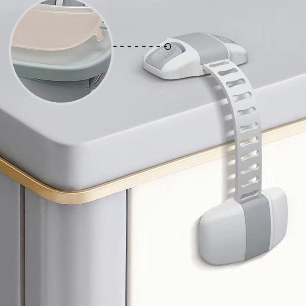 20cm Child Safety Lock Anti-Clamp Refrigerator Safety Buckle Drawer Locks Cabinet & Refrigerator