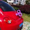 Self-adhesive Cars Decor Clockwork Toys EVA Cars Wind Up Key Clockwork Wind Up Key Universal Sticker Exterior Decoration