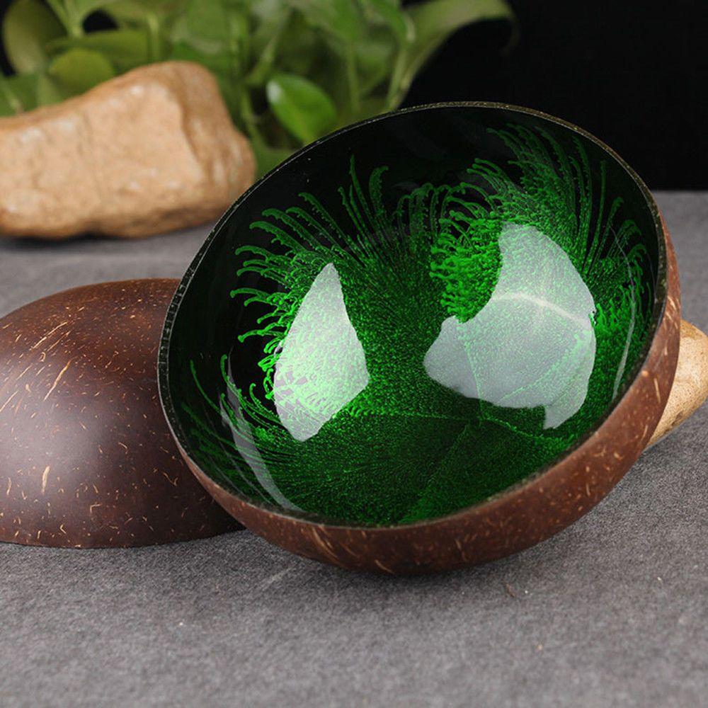 Kitchen Supplies Home Decor Natural Coconut Shell Bowls Storage Container Candy Dishes Tableware