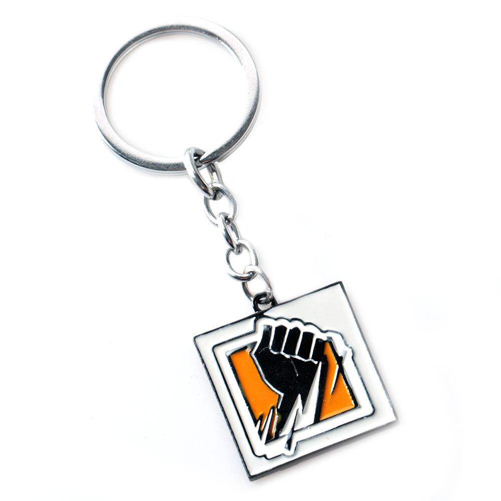Alloy Keychain Pendant: R6 Anime Game Accessory