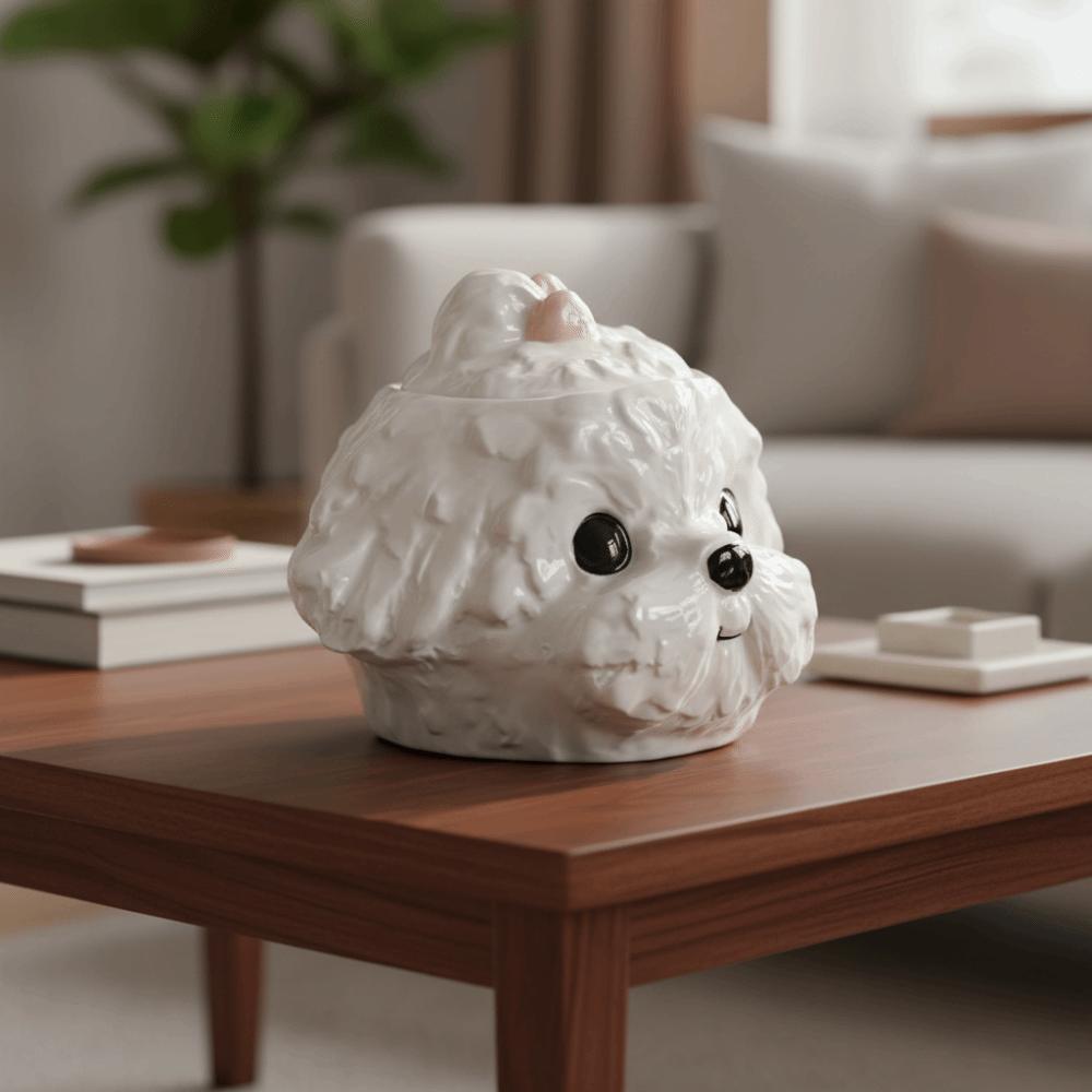 Cloud Coffee Cup with Lid Tea Mug Cute Dog Shaped Mug Birthday Gift