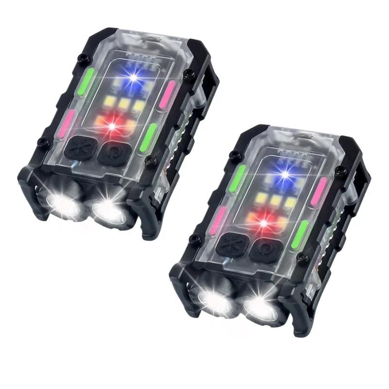 Яркий EDC фонарик Портативный мини светодиодный фонарь Инструменты для кемпинга и пеших прогулок на открытом воздухе Перезаряжаемый через USB Фонарь для бега, аварийный, для пеших прогулок