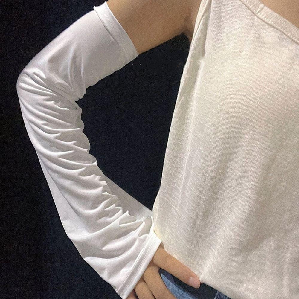 Size Ice Silk Arm Sleeves Driving Sunscreen Sleeves Summer Sunscreen Sleeves Women Arm Sleeves