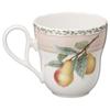 Noritake Кружка и тарелка (Парный набор) - Тарелка 19 см и кружка 375 мл, дизайн «Фруктовый сад», две кружки и две тарелки, тонкий фарфор (Белый с оттенком), M9719/4911-12