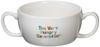 Kaneshotouki Very Hungry Bullion Handed Soup 210ml Tableware White 807137 "The Caterpillar" Children's (Two Cup) Children's