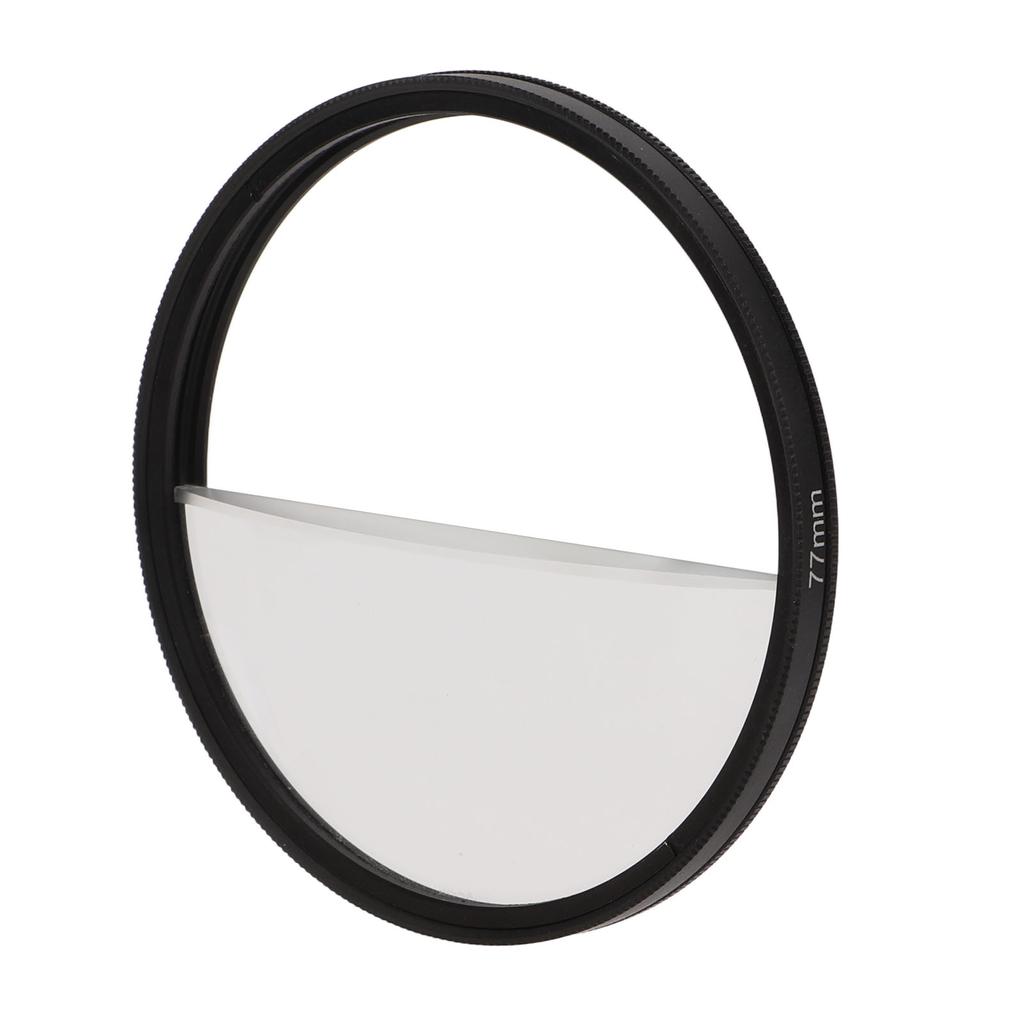 Split Diopter Filter Photography Foreground Blur Split Diopter Prism Camera Filter Accessory Film