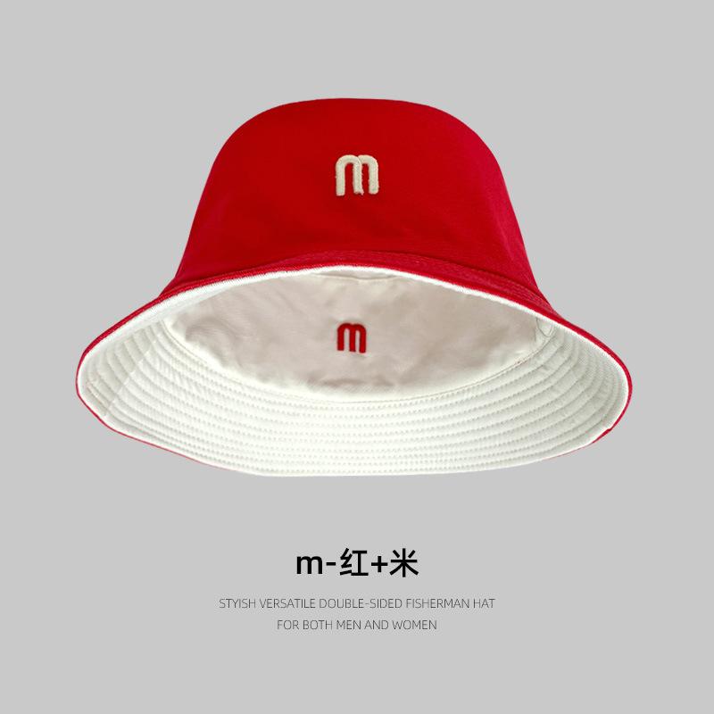 Unisex Four Seasons Hat Women's Fashion Summer Double Sided Bucket Hat Outdoor Sunscreen Mountaineering Hat Men's Shade Basin Hat