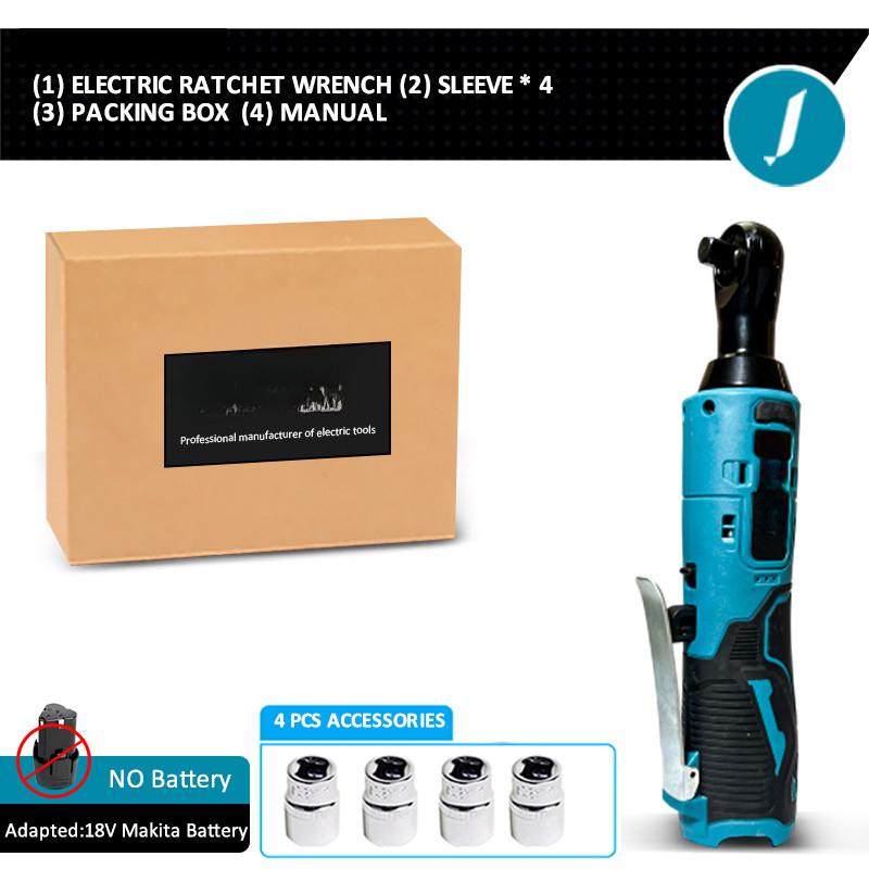 3/8-дюймовый беспроводной портативный ударный гайковерт, перезаряжаемый электрический гайковерт, угловые храповые ключи, ударный гайковерт, электроинструмент