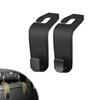 Bookwarm Headrest Hooks, Set of 2 for Car Accessories, Seat Hooks, Cars, Car Supplies, Convenient Goods, Strong Load Capacity (Black)