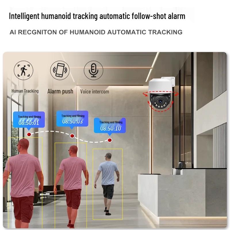 Acarte 4K 8MP PTZ Security Camera System