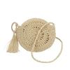 New Bag Women's Shoulder Bag Beach Vacation Messenger Small Round Bag