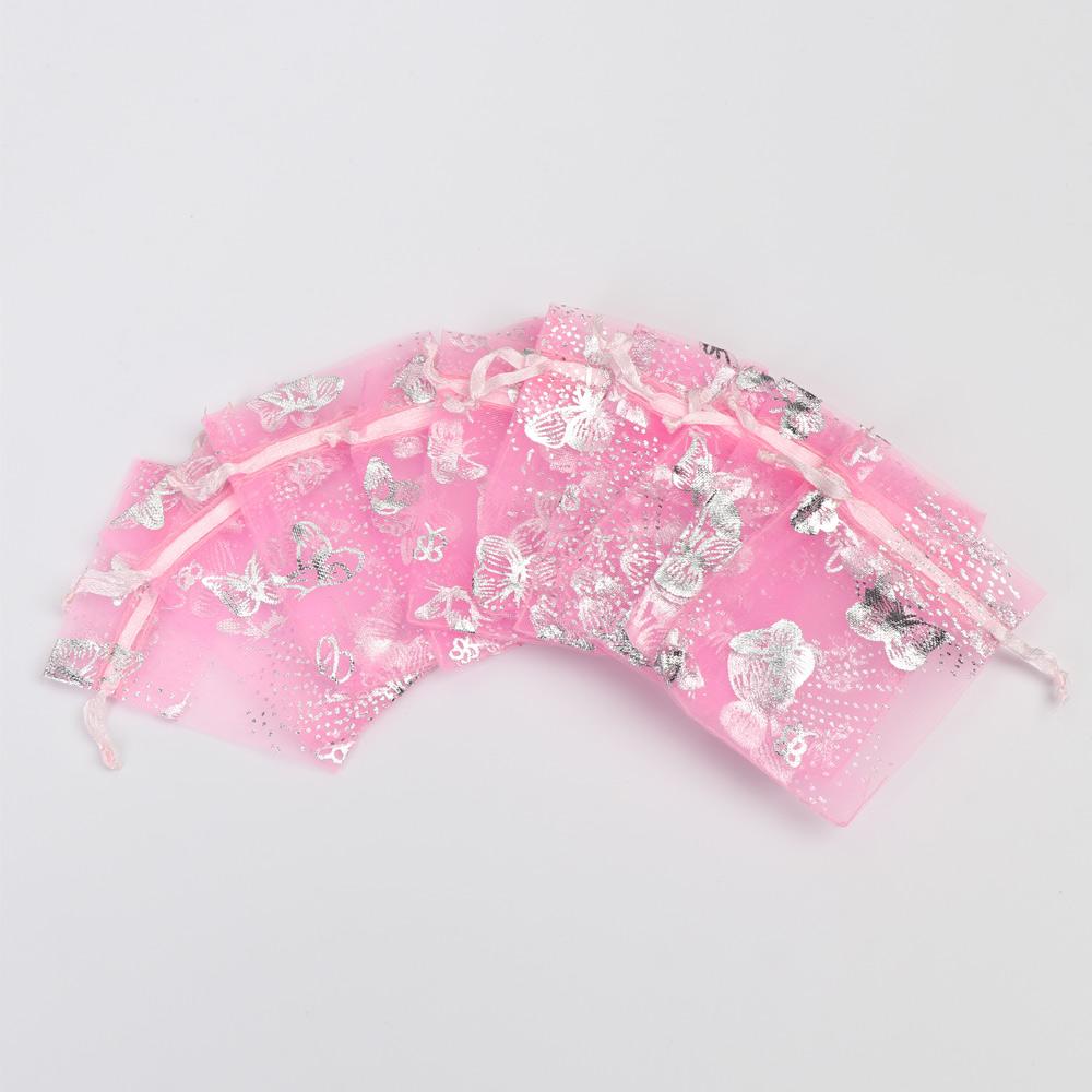 Jewelry Pouches Candy Storage Wedding Gift Case Drawstring Organza Bags Jewelry Packaging Bag