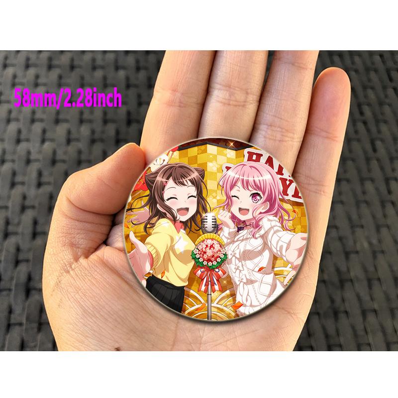 32/44/58 мм BanG Dream Aya Maruyama Pin ручная работа брошь для одежды мультяшный косплей значок украшение на рюкзак ювелирные изделия подарок