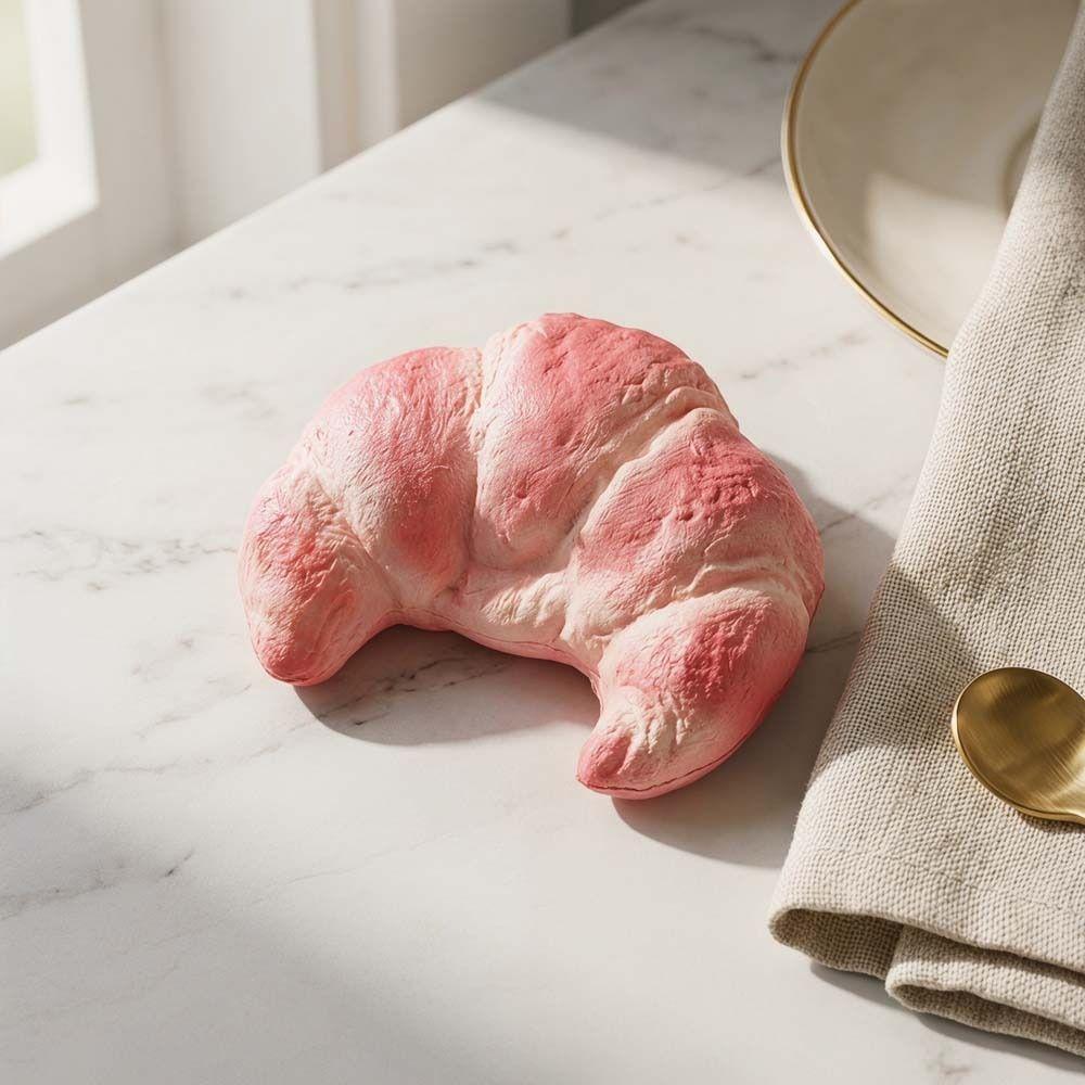 Slow Rising Squishy Croissant Squeeze Toy Super Soft Sensory Fidget Cake Children Gift