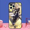 Чехол для телефона Genshin Impact Альбедо Для iPhone 16 15 11 12 13 14 Pro Max Mini X XS XR Plus SE2 Funda Coque Capa Cover