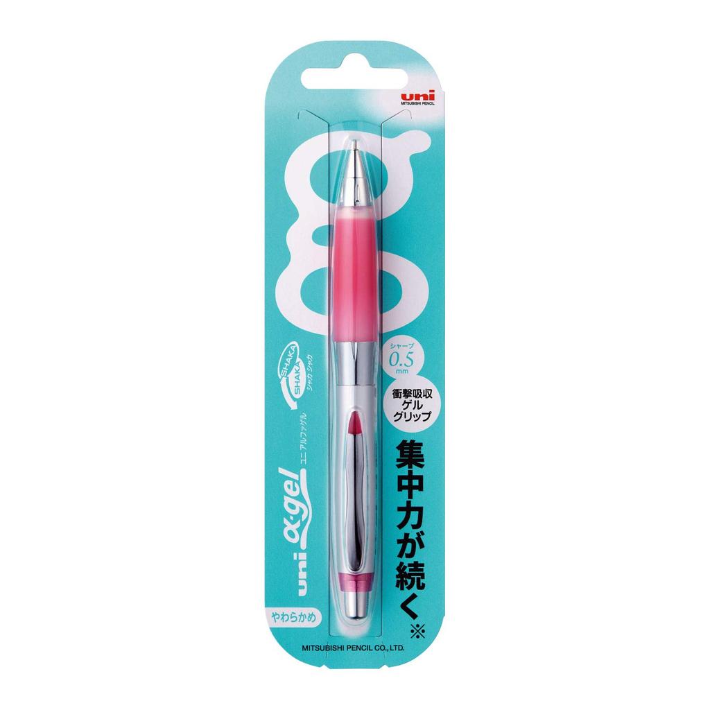 Mitsubishi Pencil Mechanical Pencil Alpha Gel Soft Rose Pink 0.5 M5617GG1P.66