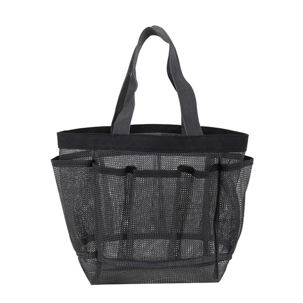 Shower Bag Dorm Beach College Dorm Large Capacity Storage Bag Tote Bag Mesh Shower Bag Wash Bag
