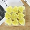 9 Pcs Creative Heart-shaped Candles/set Romantic Birthday Candles Lover Candles Dinner Proposal Scene Candles
