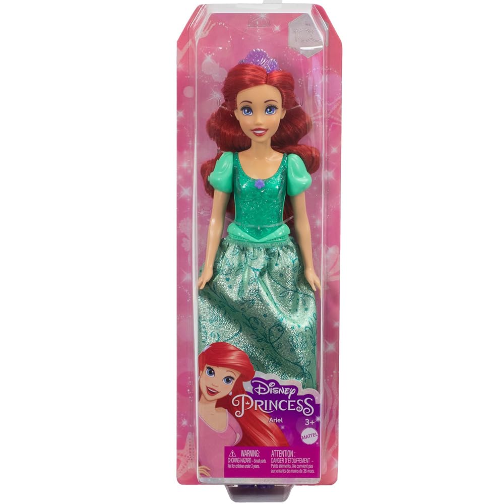 MATTEL Принцесса Ариэль 100-летие и HLW10 Disney/Disney [Disney Celebration] [Кукла-наряд] [3 шт.] [Подарок]