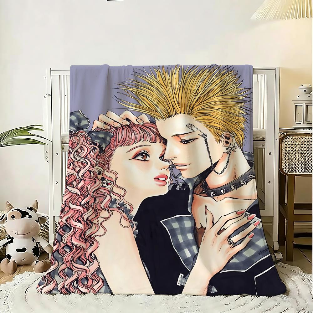 Anime Paradise Kiss Throw 240g Flannel Blanket Lightweight Soft Skin-friendly Summer Thin Throw Blanket