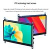 7-дюймовый сенсорный дисплей Raspberry Pi HDMI без драйверов, HD IPS LCD, для промышленного управления