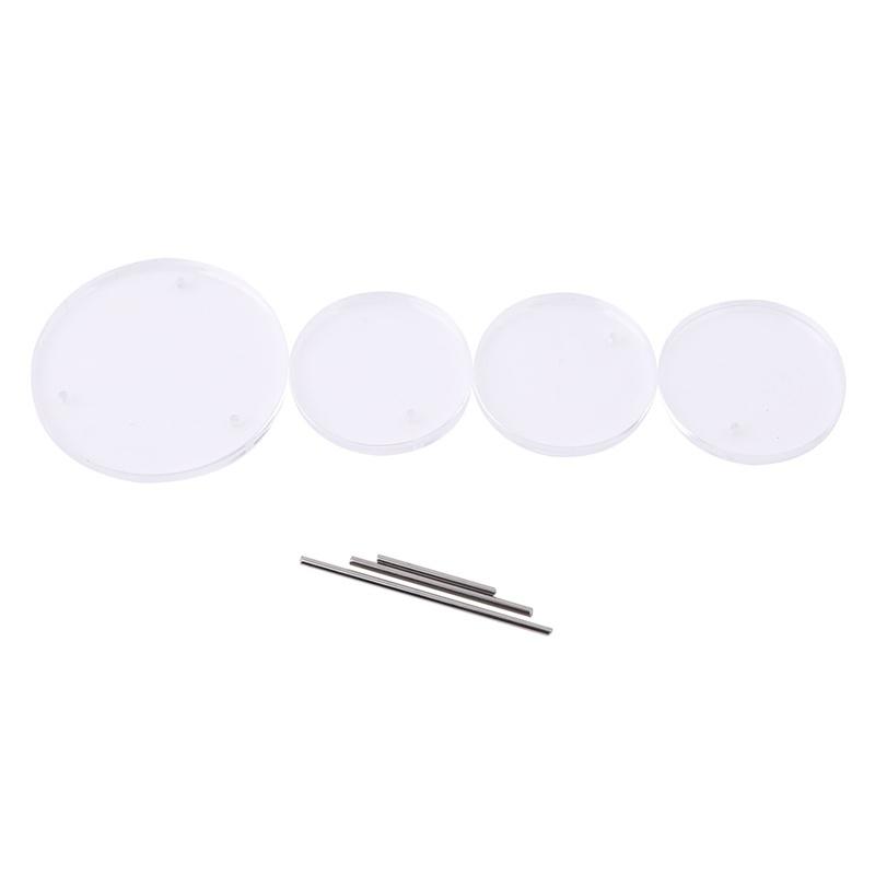 Hanyu прозрачные акриловые ювелирные изделия, ожерелья, кольца, витрины, магазин, органайзер, подставка для ювелирных изделий