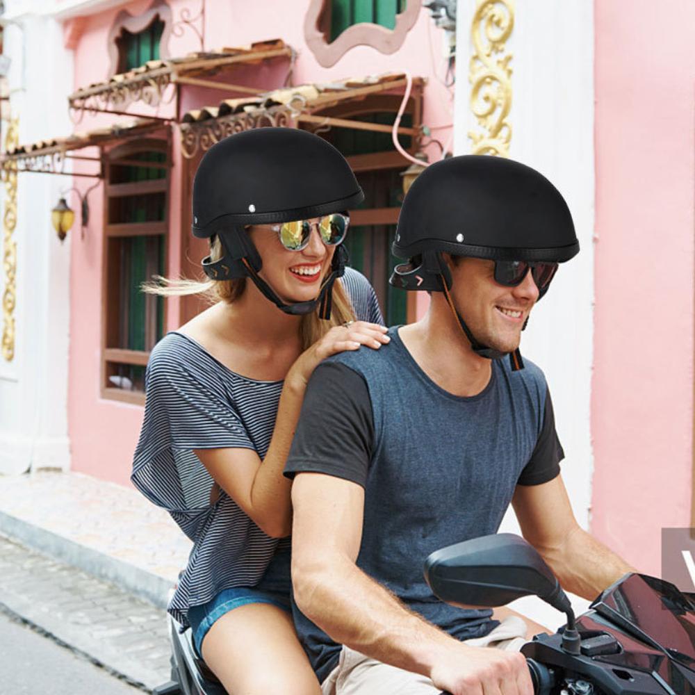 Мотоциклетный шлем мужской летний полушлем ретро-шлем для защиты головы женский шлем для электромобиля локомотивная защитная шапка