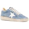 Golden Goose Ball Star Stylish Skateboarding Shoes Women's Blue Pink Distressed GWF00117.F004178.50758