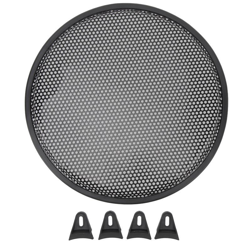 12 Inch Car Audio Speaker Grill Iron Subwoofer Speaker Cover Audio Mesh Protector Guard for Car RV Accessories
