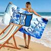 Name Custom Hertha BSC Print Beach Towel, Large Soft Quick Dry Towel for Beach Camping Swimming