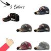 Unisex Cotton Baseball Cap With Embroidered Lettering And Vintage Brim For Outdoor Sun Protection