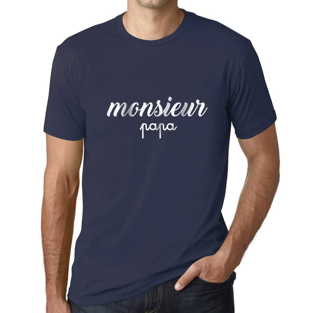 Ultrabasic Футболка Homme Graphique Monsieur Papa Imprime Lettres Noel Cadeau
