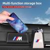BBYX8 New 2025 Car Phone Organizer Key Storage Bag Sunglasses Stowing Tidying For BMW M Performance 1 2 3 4 5 7 Series X1 X2 X3 X4 X5