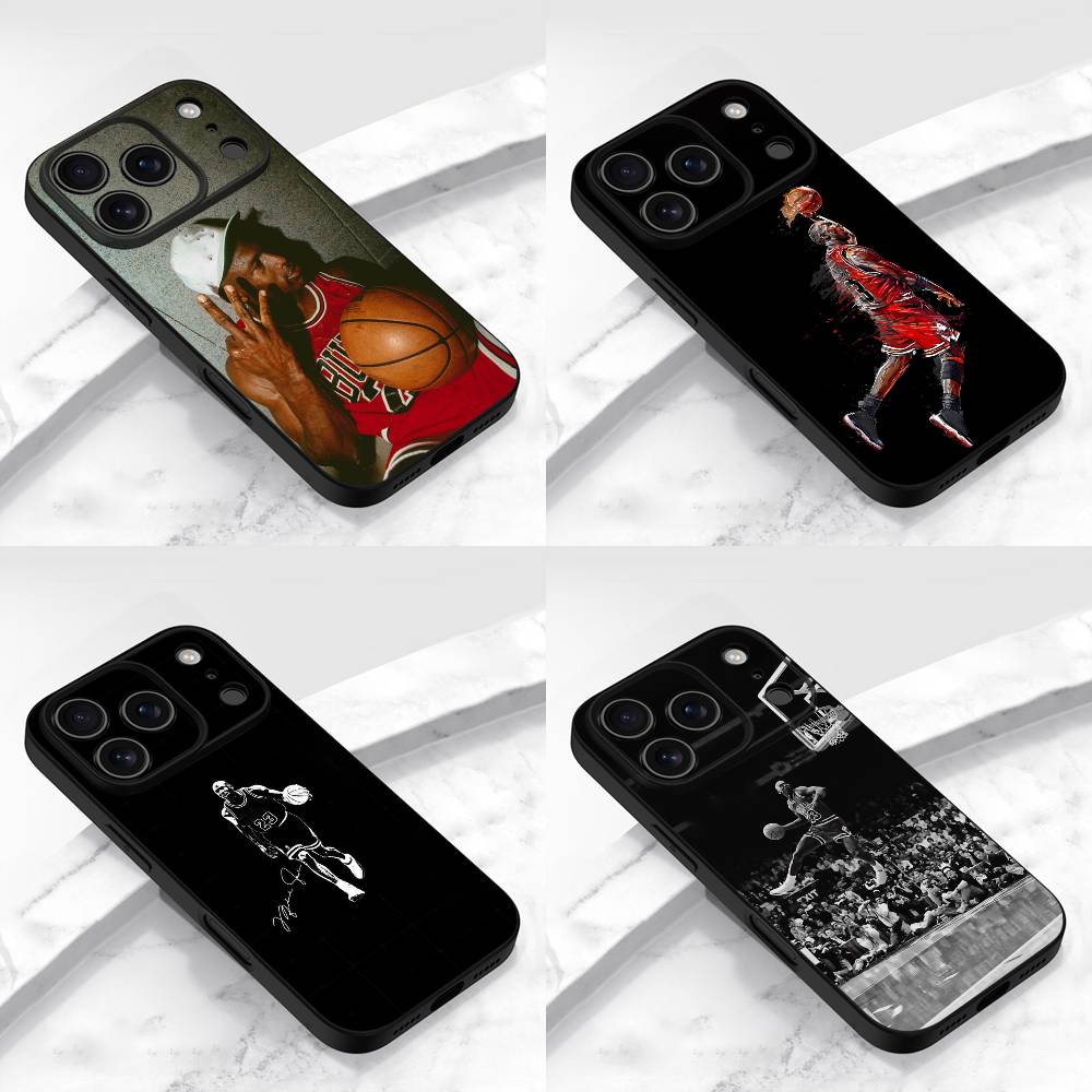 Чехол для телефона Баскетбольный J-Jordan-Легенда Для iPhone 17,16,15,14,13,12,11,Pro,Max,Plus,E,Air,Mini Защитный Черный Чехол