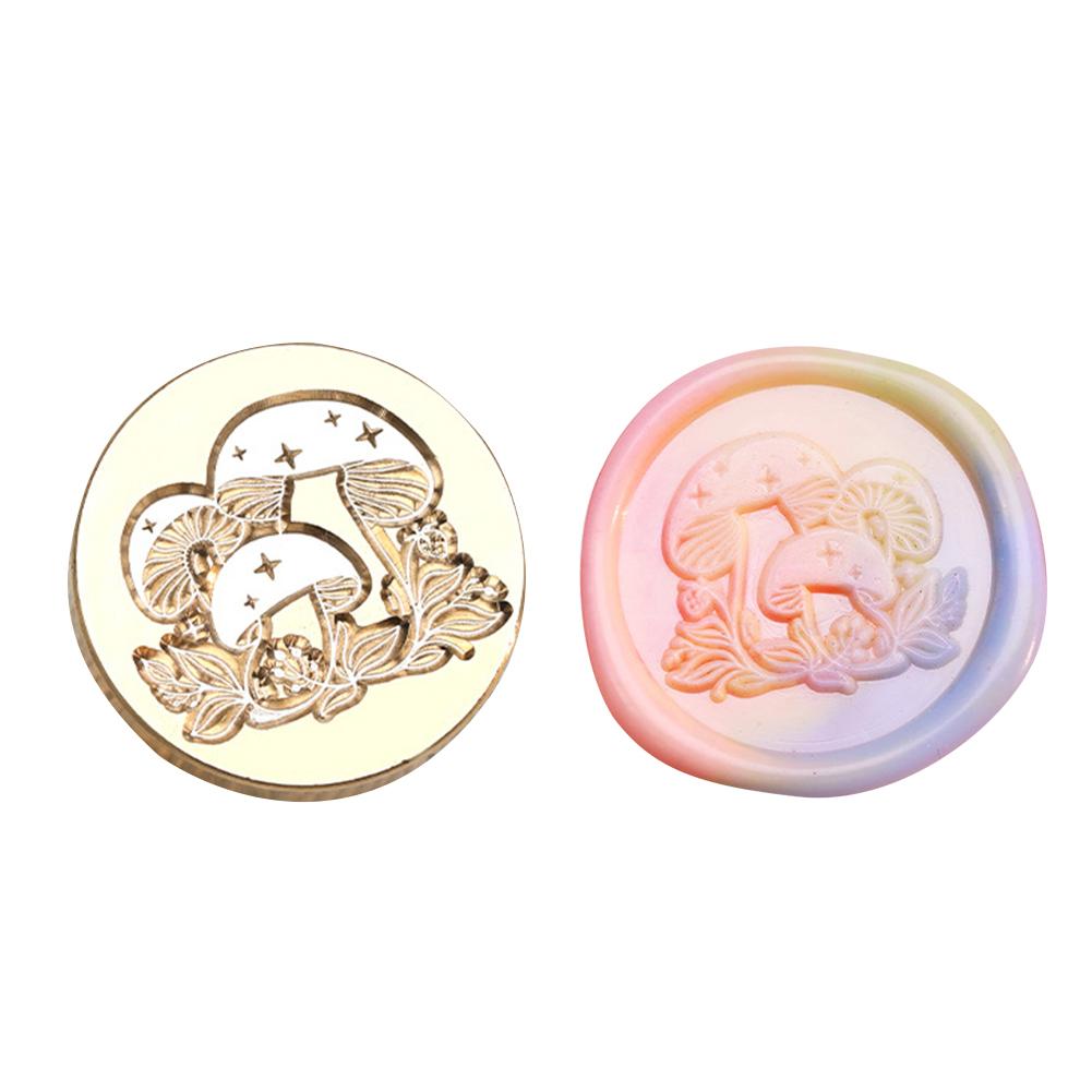 Классический винтажный конверт с медной головкой и восковой головкой для свадебной открытки