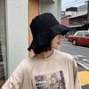 Foldable Thin Bucket Hat Sunshade Sun Protection Cap Sun Cap Raw Edge Fisherman Hat  Men