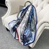 90cm *90cm Design Scarf Lady Shawl Printed Silk Felt Headscarf Scarf Lady Headscarf Square Scarf Lady Wrap Scarf 2021