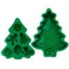 Christmas Silicone Mold Christmas Tree Snowflake Elk Chocolate Cake Biscuit Candy Mold DIY Gingerbread Mans Baking Utensils