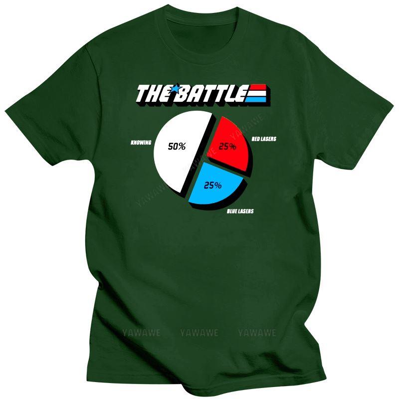 New arrived black short sleeve brand cotton top Unisexs Clothing GI Joe Knowing Is Half The Battle Real American Hero Funny T Shirt