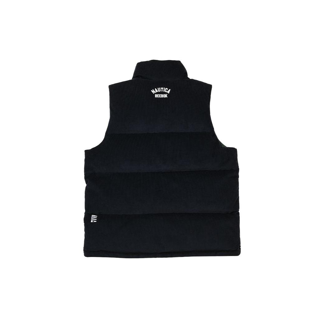 Reebok X Nautica Reversible Warm And Comfortable Down Vest Unisex Vests Navy-Blue 24FRL203UGN2