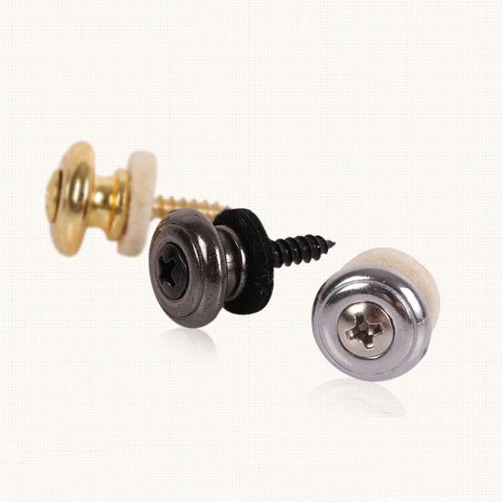 Нескользящие гитарные ремешки для бас-гитары, шпильки для хвостовых ногтей, колышки, винты с плоской головкой