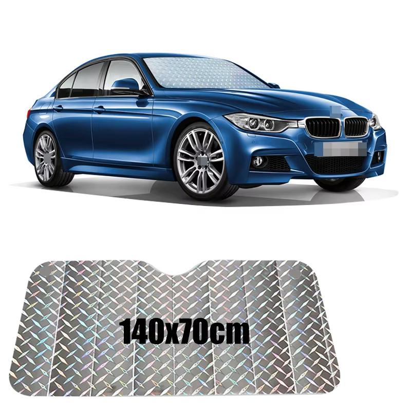 Thickened Car Windshield Sunshade Anti-UV Car Window Sun Shade Windshield Cover Foldable Sun Block Curtain Visor Car AccessoriesWindshield Sunshades