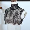 1 Pc Lady Shirt False Collar Lace Detachable False Faux Collar Cuff Choker Tie Korean Style Hollowed-Out Collar