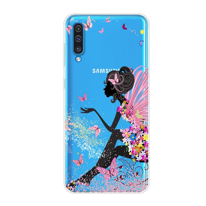 Чехол 6,4 дюйма для Samsung Galaxy A70 A30s A50, силиконовый мягкий чехол для телефона Samsung A50 A70 A01, чехол A 50 A 30 SA 70 Funda